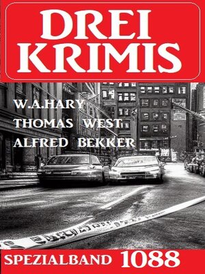 cover image of Drei Krimis Spezialband 1088